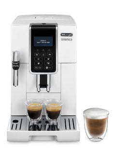 اشتري Dinamica, Fully Automatic Bean to Cup Espresso and Cappuccino Coffee Machine 1.8 L 1450.0 W ECAM 350.35.W White في الامارات