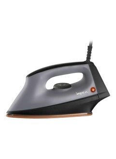 اشتري Heavy Duty Dry Iron With Non-Stick Ceramic Sole Plate, 1200W Power, Long Life Thermostat, Overheat Protection, IB 191 1200.0 W IB 191 Black/Grey في السعودية