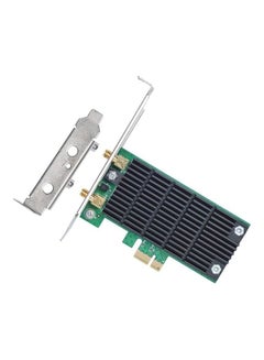 Buy AC1200 Wireless WiFi PCIe Card | 2.4G/5G Dual Band Wi-Fi PCI Express Adapter | Low Profile, Long Range Beamforming Heat Sink Technology | Supports Windows 10/8.1/8/7/XP (Archer T4E) Grey/black in Saudi Arabia