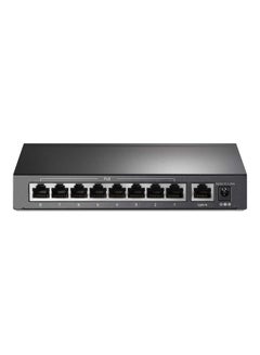 Buy 9 Port Fast Ethernet 10/100Mbps PoE Switch 8 PoE+ Ports @65W Sturdy Metal w/Shielded Ports Limited Lifetime Protection Extend Mode Priority Mode Isolation Mode (TL-SF1009P) Black in UAE