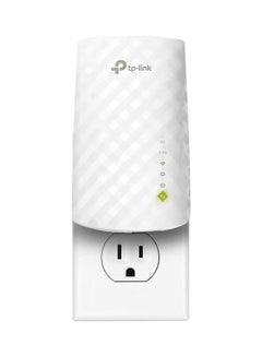 Buy WiFi Extender with Ethernet Port, Dual Band 5GHz/2.4GHz , Up to 44% more bandwidth than single band, Covers Up to 1200 Sq.ft and 30 Devices, signal booster amplifier supports OneMesh(RE220) White in UAE