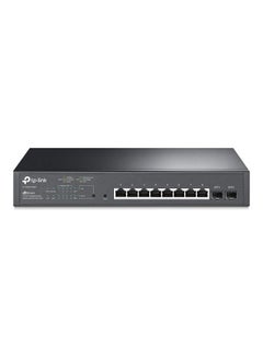 Buy TL-SG2210MP | Jetstream 10 Port Gigabit Smart Managed PoE switch | 8 PoE+ Ports @ 150W, 2 SFP Slots | Omada SDN Integrated | PoE Recovery | IPv6 | Static Routing | Limited Lifetime Protection Black in Saudi Arabia