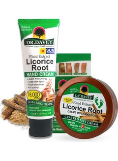 Buy Licorice Root Hand, Feet Repair Cream, Super Moisturizing Formula, Fast Absorbing, Cream For Dry, Chapped Hands And Feet Calms Inflammation Moisturizes Skin 100.0grams in Saudi Arabia