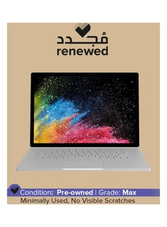 اشتري Renewed - Surface Book 2 2-in-1 Laptop With 15-Inch Touch-Screen PixelSense Display,Intel Core i7/16GB RAM/512GB SSD- 6GB GRAPHICS GTX 1060 English/Arabic Silver في الامارات