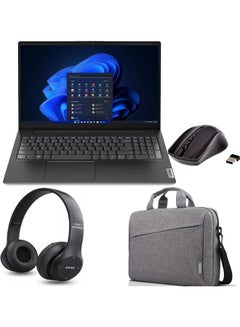 Buy V15 G3 IAP Laptop With 15.6-Inch Display, Core i3-1215U Processor/20GB RAM/1TB SSD/Intel UHD Graphics/Windows 11 Free Laptop Bag + Wireless Mouse + BT Headphone English Black in UAE