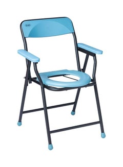 Buy Foldable Toilet Chair 57.5x57x82.5 Centimeter in Saudi Arabia