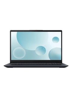Buy Ideapad 3 15IAU7 Laptop With 15.6-inch Full HD Display, Core Intel i5-1235U Processor/8GB DDR4 RAM/256Gb SSD/DOS(Without Windows)/Intel Iris Xe Graphics/ English/Arabic Blue in Saudi Arabia