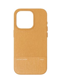 اشتري (RE)Classic Leather Case w/ Magsafe for Apple iPhone 15 Pro 2023 6.1"| 6-Ft Drop Protection - Kraft في الامارات