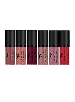 Buy Now Golden Rose 6 Piece Longstay Liquid Lipstick Mini Multicolour 03 09 15 16 23 With Fast Delivery And Easy Returns In Dubai Abu Dhabi And All Uae