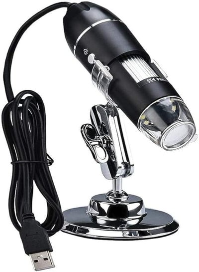 USB Digital Microscope 1000x Magnification 8-LED Mini Microscope ...