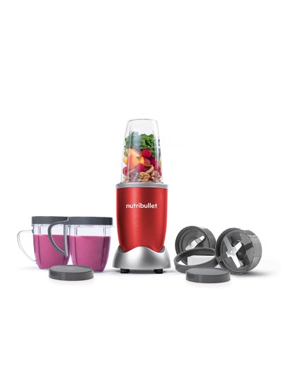 Buy 9 Piece High-Speed Blender Mixer System 0.7 L 600 W NBR-1212R Red in Saudi Arabia