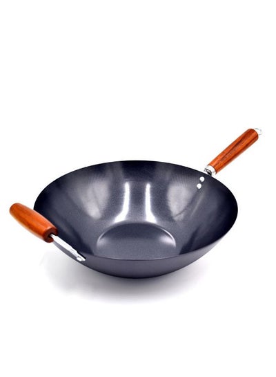 Buy Nonstick Wok Pan Black in UAE