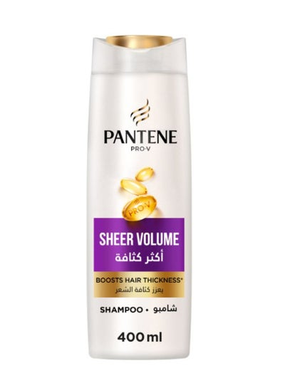 Buy Pro-V Sheer Volume Shampoo Boosts Hair Thickness 400ml in Saudi Arabia