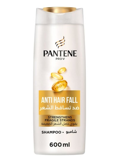 Buy Pro-V Anti-Hair Fall Shampoo Strengthens Fragile Strands 600ml in Saudi Arabia