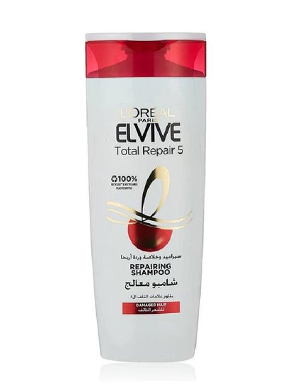 Buy L'Oreal Paris Elvive Shampoo For Damaged Hair Ceramide 200.0ml in UAE