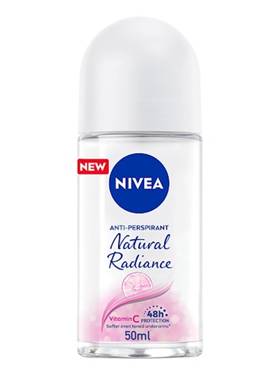 Buy Natural Radiance Antiperspirant Roll On 50ml in UAE