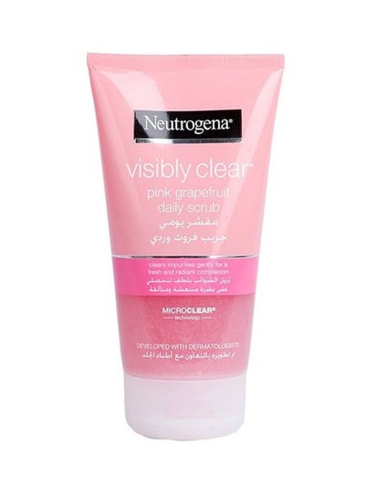 Buy Visibly Clear Pink Grapefruit Daily Scrub 150ml in Saudi Arabia