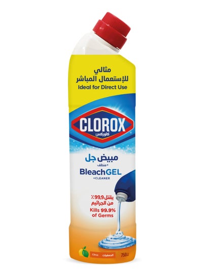 Buy Bleach Gel Plus Citrus Cleaner 750ml in UAE