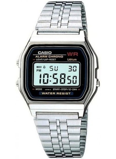 Buy Men's Classic Quartz Digital Watch A159W-N1DF - 35 mm - Silver in UAE