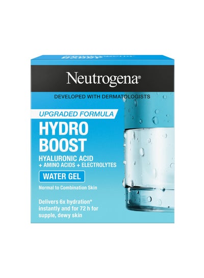 Buy Neutrogena Face Moisturizer Water Gel Hydro Boost Normal To Combination Skin 50ml in UAE