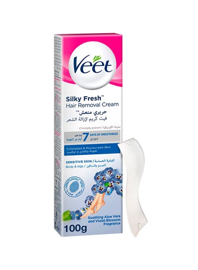 Veet PURE, Hair Removal Cream for Body and Legs, Sensitive Skin 400 mL  (packaging might vary)