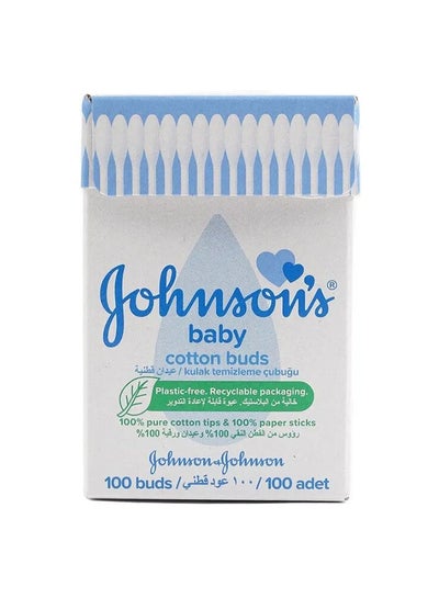 Buy Baby Cotton Buds, Box of 100 sticks in Saudi Arabia