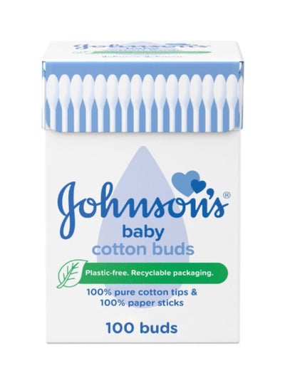 Buy Baby Cotton Buds, Box of 100 sticks in UAE