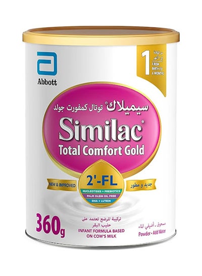 Buy Total Comfort Gold 2'-FL Baby Formula 1 From Birth To 6 months 360grams in UAE