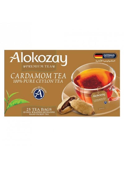 Buy Black Tea Fused With Cardamom 25 Tea Bags 50.0grams in UAE