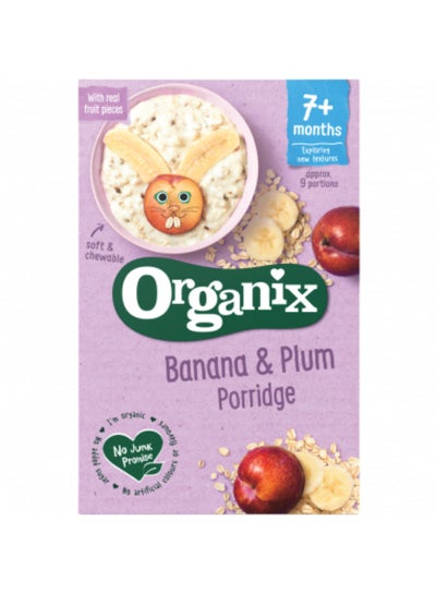 Buy Organic Banana And Plum Porridge 200grams in UAE