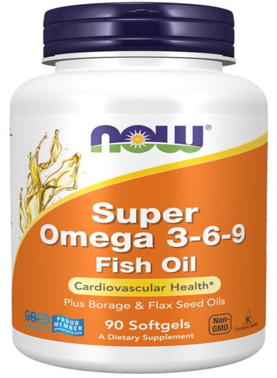 Buy Super Omega 3-6-9 90 Softgels in UAE