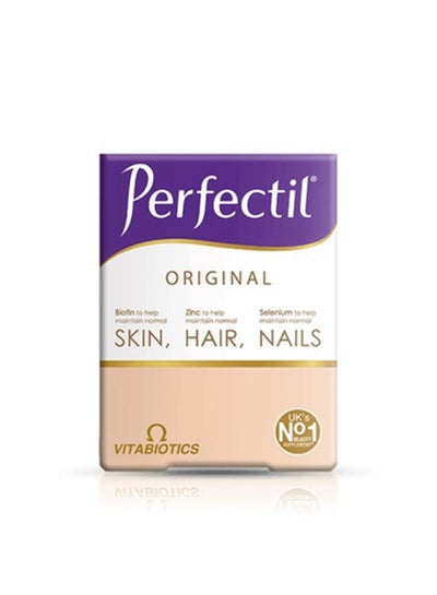Buy Perfectil Original Skin Hair Nails 30 Tablets in UAE