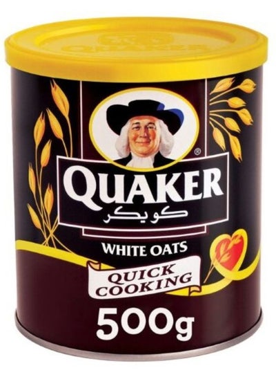 Buy Quick Cooking Oats Tin 500grams in UAE