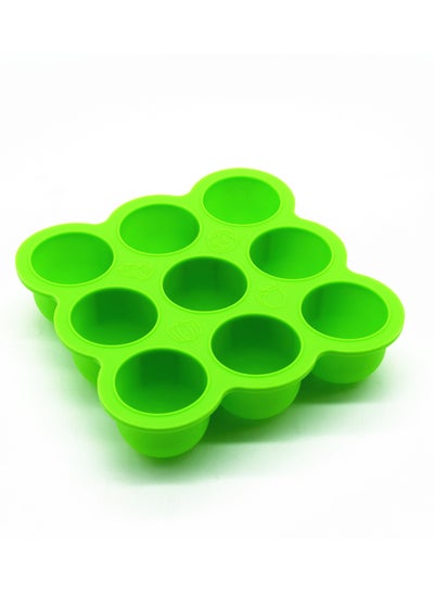 Buy Baby Food Freezer Tray Clip - On Lid Green in UAE