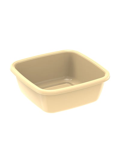 Buy Square Basin Ivory 12.0Liters in Saudi Arabia