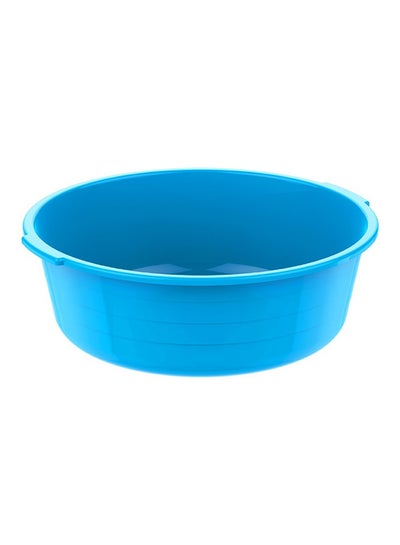 اشتري Plastic Round Basin Blue 14inch في الامارات