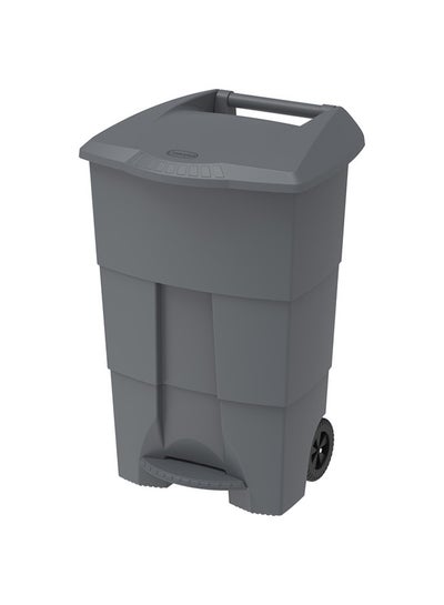 Buy Step On Waste Bin Green 125.0Liters in Saudi Arabia