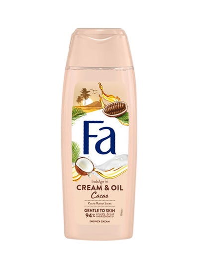 Buy Cream And Oil Cocoa Butter Shower Cream 250ml in UAE