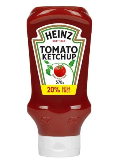 Buy Top Down Squeezy Tomato Ketchup 570grams in UAE