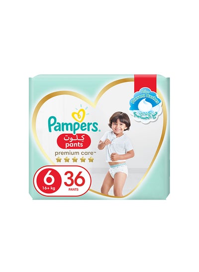 Buy Premium Care Pants Diapers Size 6 Jumbo Pack 36 Count in Saudi Arabia