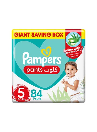 Buy Aloe Vera Pants Diapers Size 5 Mega Box 84 Count in Saudi Arabia