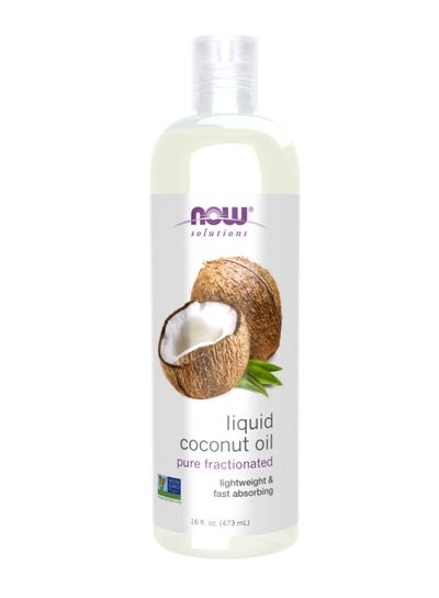 Buy Liquid Coconut Oil Green/Clear 473ml in Saudi Arabia