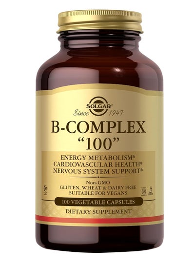 Buy B-Complex "100", 100 Vegetable Capsules in Saudi Arabia