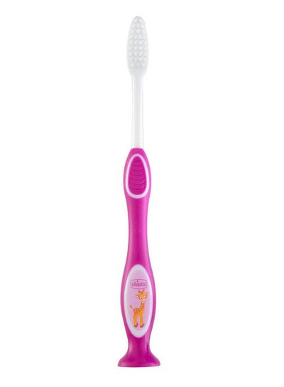 Buy Milk Teeth Toothbrush 3Yrs-6Yrs, Pink/Purple - Assorted in UAE