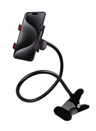 Buy Gimbals Car Desktop Phone Holder Anti Shake Phone Car Cradle Compatible with All Cellphones And Thick Phone Case Black in UAE