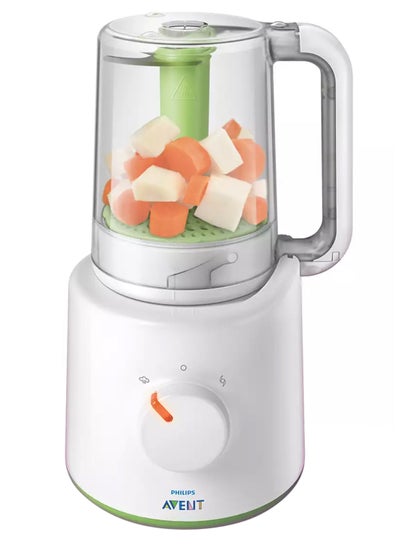 Buy 2-In-1 Combined Healthy Steamer And Blender With Compact Design, 220-240 V in UAE