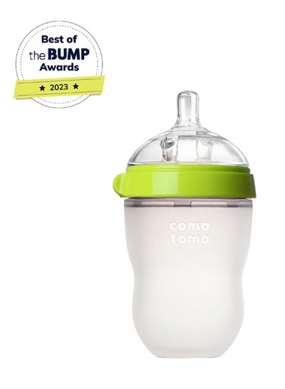 Buy Pack Of 1 Nature Feel Baby Feeding Bottle 250ml - Green in Egypt