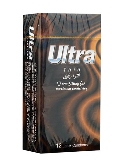 اشتري Thin Latex Condoms 12 Count في السعودية