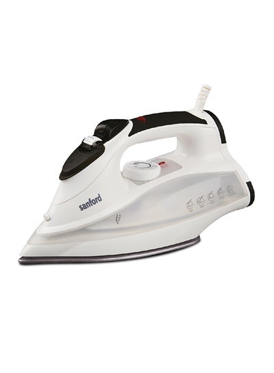 Buy Steam Iron with Burst Steam,Spray,Dry, Removes Wrinkles, Auto Clean Function, 2 yrs Warranty 390 ml 2200 W SF47SI White in UAE