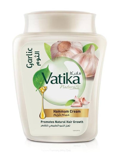 Buy Vatika Naturals Garlic Hammam Cream 225gm | Promotes Natural Hair Growth | Prevents Dryness & Itchiness 225grams in Egypt